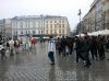 Na Rynku Głownym w Krakowie.